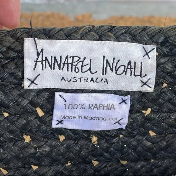 Annabel Ingall Raffia Woven Basket Tote Bag - Picture 5 of 10